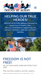 Mobile Screenshot of heroesinaction.org